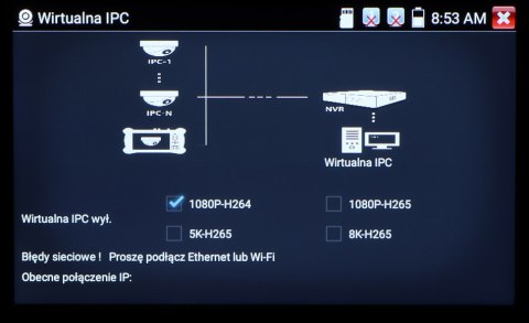 WIELOFUNKCYJNY TESTER CCTV CS-HB-30H