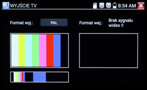 WIELOFUNKCYJNY TESTER CCTV CS-HB-30H