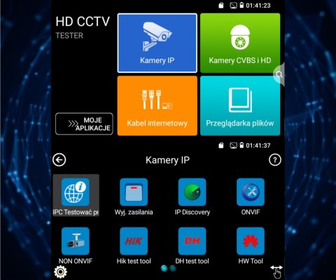 WIELOFUNKCYJNY TESTER CCTV CS-HB-45H