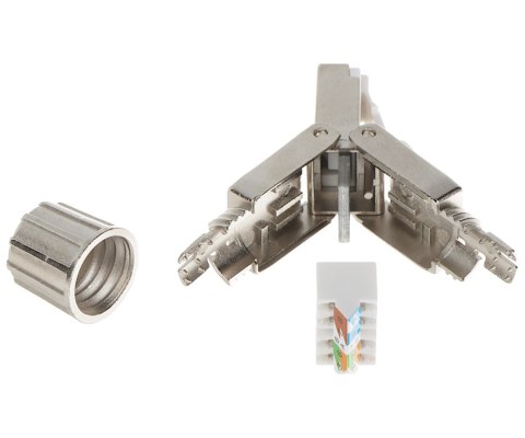 WTYK MODULARNY EKRANOWANY RJ45/FTP8-HAND