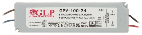 ZASILACZ IMPULSOWY 24V/4.2A/GPV