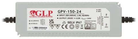 ZASILACZ IMPULSOWY 24V/6A/GPV