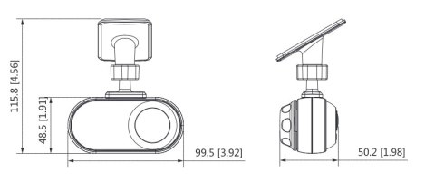 MOBILNA KAMERA AHD, CVI, TVI, CVBS HAC-HMW3200L-FR-0210B-S5 - 1080p 2.1 mm, 2.8 mm DAHUA