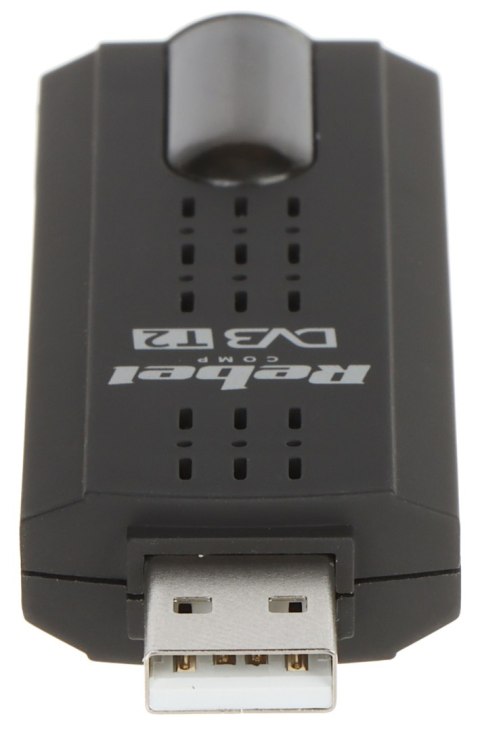 TUNER CYFROWY USB DVB-T/DVB-T2/DVB-C KOM-1060 H.265/HEVC REBEL