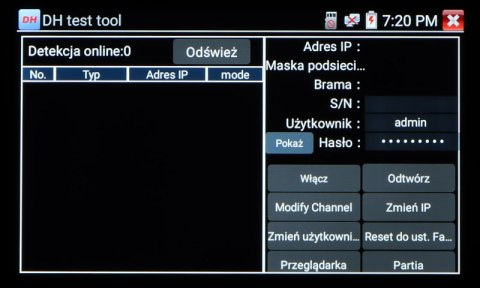 WIELOFUNKCYJNY TESTER CCTV CS-HB-45W
