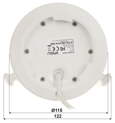 KAMERA IP OBROTOWA ZEWNĘTRZNA IPC-S22FP Wi-Fi CRUISER - 1080p 3.6 mm IMOU