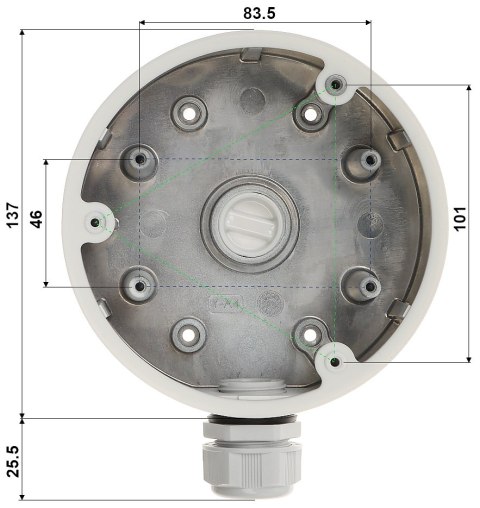 UCHWYT KAMERY DS-1280ZJ-PT6 Hikvision