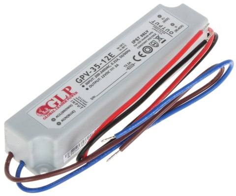 ZASILACZ IMPULSOWY 12V/3A/GPV-MINI