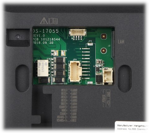 ZESTAW WIDEODOMOFONOWY DS-KIS603-P(B) Hikvision