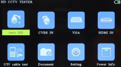 MONITOR AHD, HD-CVI, HD-TVI, PAL MS-ACT50-4K 5 "