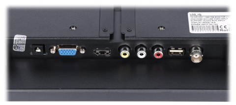MONITOR VGA, HDMI, AUDIO, 2XVIDEO, USB, PILOT TFT-12/CCTV 11.6 "