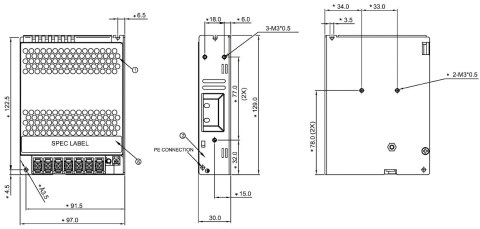 ZASILACZ IMPULSOWY PMT-24V100W2BA Delta Electronics