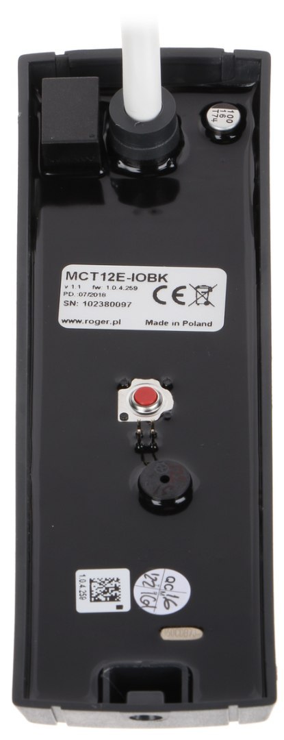 CZYTNIK ZBLIŻENIOWY MCT12E-BK-IO ROGER