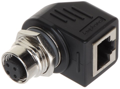 PRZEJŚCIE KĄTOWE M12D-G/RJ45-G