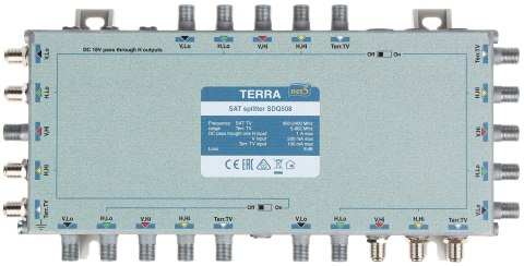 ROZGAŁĘŹNIK TV/SAT SDQ-508 TERRA