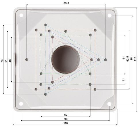 UCHWYT KAMERY BD-B116
