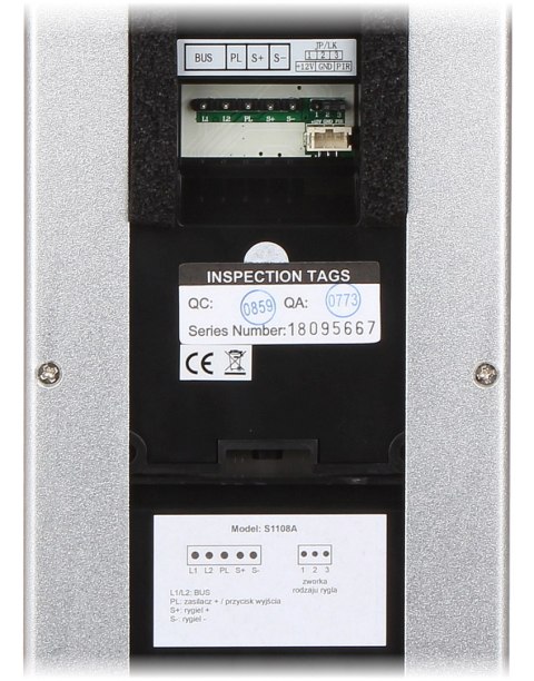 WIDEODOMOFON S1108A VIDOS
