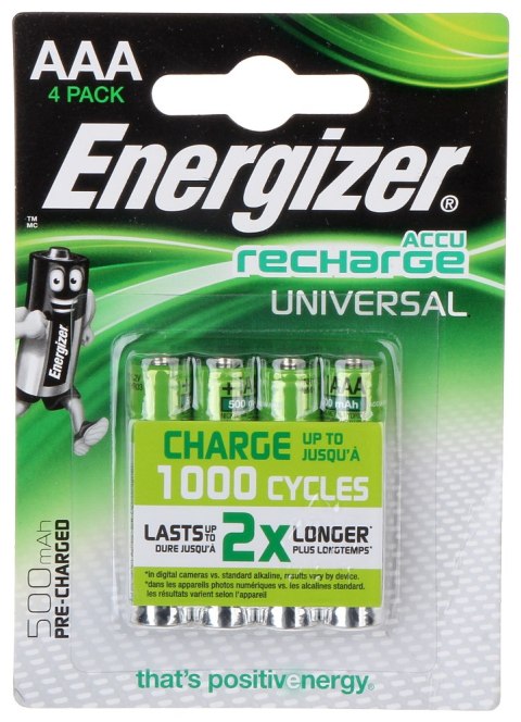 AKUMULATOR AKU-AAA-500/E*P4 1.2 V Ni-MH AAA ENERGIZER