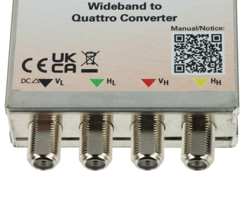 KONWERTER SYGNAŁU WIDEBAND NA QUATTRO MS-9646 JOHANSSON