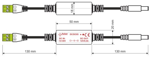 MODUŁ PRZETWORNICY DC/DC05 PULSAR