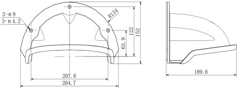 DASZEK OCHRONNY DS-1250ZJ Hikvision