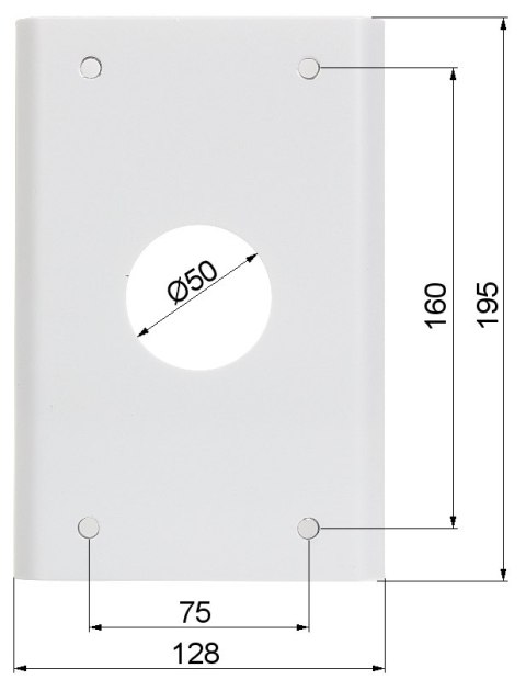 UCHWYT NA SŁUP DS-1602ZJ-POLE Hikvision