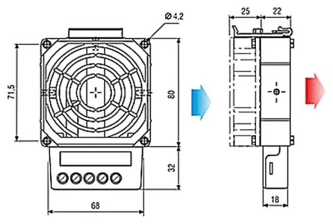 DMUCHAWA GRZEWCZA HVL-031-150W