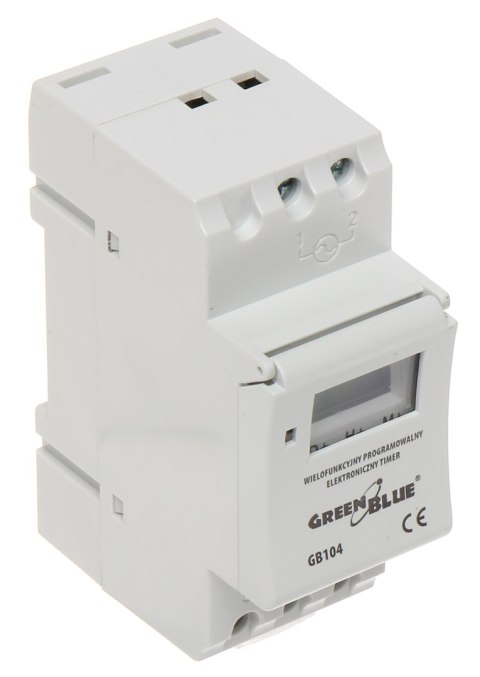 PROGRAMOWALNY ELEKTRONICZNY PRZEŁĄCZNIK CZASOWY GB-104
