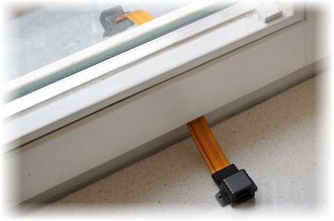 PRZEJŚCIE OKIENNE RJ45-GG/0.3-FL