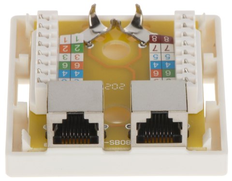 GNIAZDO KOŃCOWE RJ45-2G5/6 PODWÓJNE