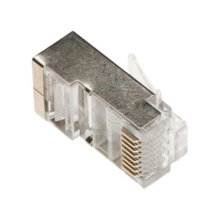 WTYK MODULARNY EKRANOWANY RJ45/6-EKRAN*P10