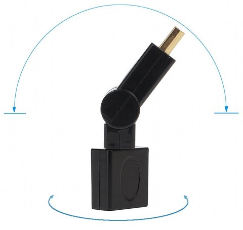 ŁĄCZNIK REGULOWANY HDMI-KR