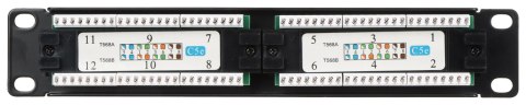 PATCH PANEL RJ-45 PP10-12/RJ 10 "