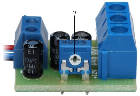 MODUŁ AUDIO REGULOWANY, MIKROFON MP-1/R