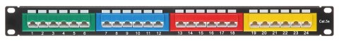 PATCH PANEL RJ-45 PP-24/RJ-KAT