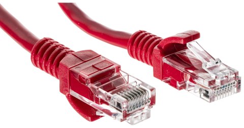 PATCHCORD RJ45/0.5-RED 0.5 m