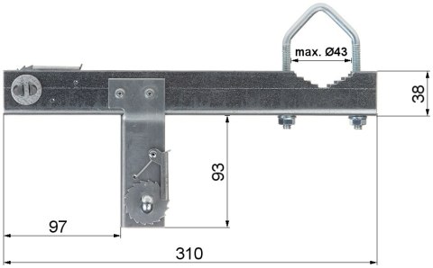 OBEJMA KOMINOWA OK-43T13