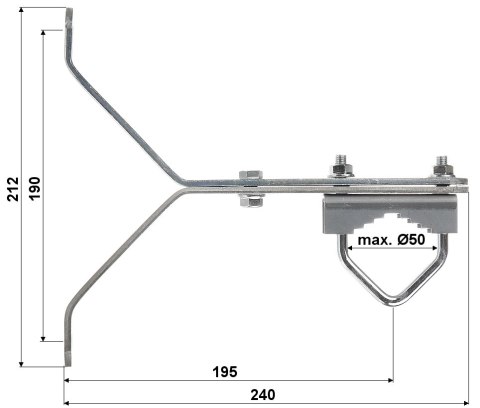 OBEJMA MUROWA OMY-50L19