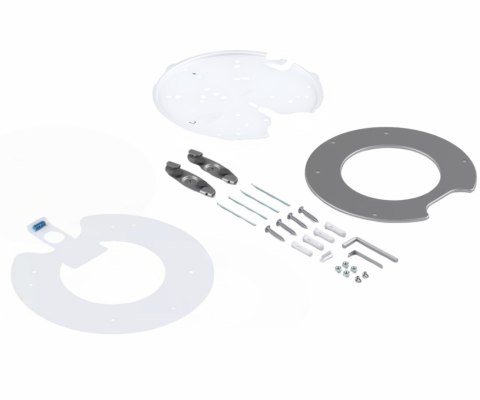 PUNKT DOSTĘPOWY UQ-U6-ENTERPRISE UniFi Wi-Fi 6E 2.4 GHz, 5 GHz, 6 GHz, 573.5 Mbps + 4800 Mbps + 4800 Mbps UBIQUITI