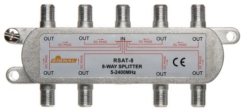 ROZGAŁĘŹNIK RI-8/1F-SAT-SIG