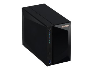 ASUSTOR Drivestor 2 Pro Gen2 AS3302T v2 - Serwer NAS - 2 wnęki - SATA 6Gb/s - RAID JBOD, 0, 1 - RAM 2 GB - 2.5 Gigabit Ethernet 