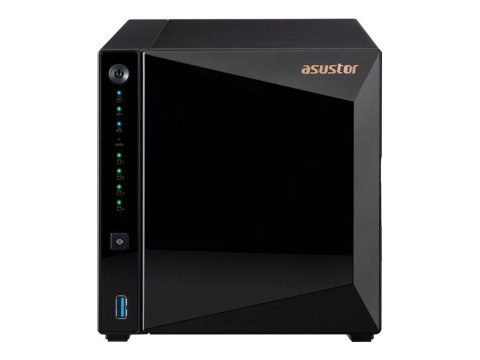 ASUSTOR Drivestor 4 Pro Gen2 AS3304T - V2 - serwer NAS - 4 wnęki - RAID JBOD, 0, 1, 5, 6, 10 - RAM 2 GB - 2.5 Gigabit Ethernet -