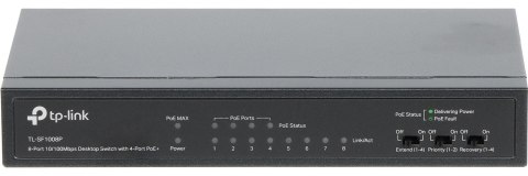 SWITCH POE TL-SF1008P 8-PORTOWY TP-LINK