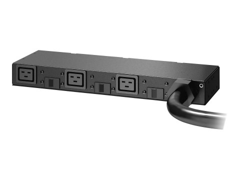 APC Basic Rack PDU AP6038A - Jednostka dystrybucji zasilania (montowany w stojaku) - AC 200-240 V - wejście: IEC 60309 63A - złą