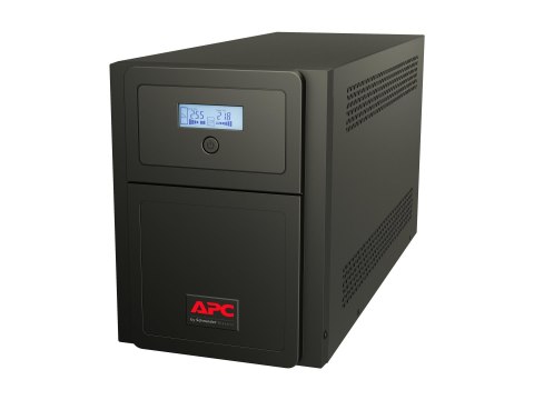 APC Easy UPS SMV SMV3000CAI - UPS - AC 220/230/240 V - 2100 wat - 3000 VA - 4 x bateria - 9 Ah - USB, RS-232 - złącza wyjściowe:
