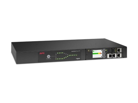 APC Netshelter Rack Automatic Transfer Switch AP4450A - Przełącznik nadmiarowy (montowany w stojaku) - AC 100/120 V - 1440 VA - 