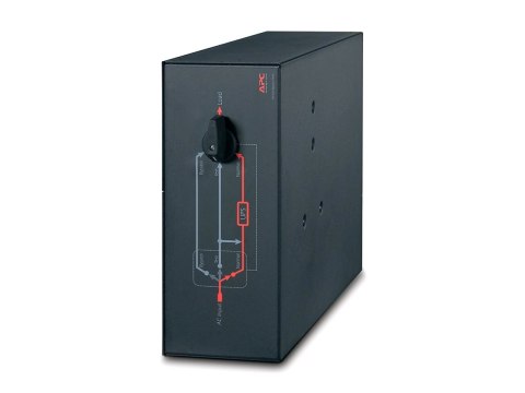 APC Service Bypass Panel - Przełącznik obejściowy (montowany w stojaku) - AC 230 V - złącza wyjściowe: 3 - 4U - 19" - czarny - d