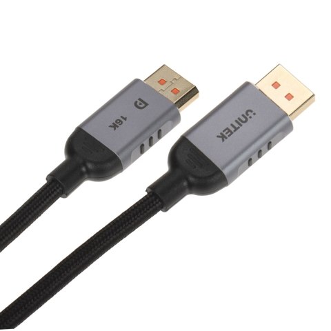 KABEL DISPLAYPORT C1626GY01-3M 3 m, 16K @ 60 Hz, UNITEK