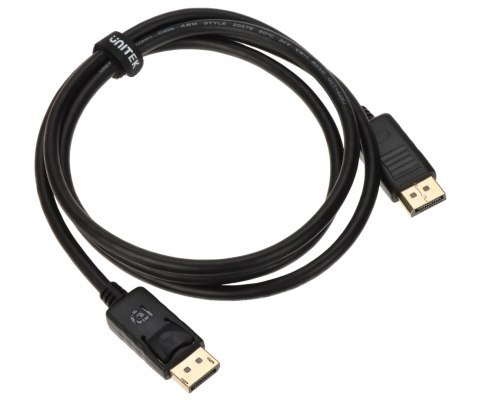 KABEL DISPLAYPORT Y-C607BK 1.5 m, 4K @ 60 Hz, UNITEK