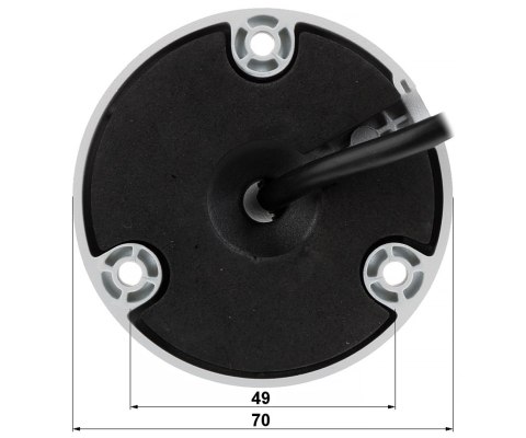 KAMERA AHD, HD-CVI, HD-TVI, PAL HAC-HFW1500RM-IL-T-0280B-DIP - 5 Mpx 2.8 mm DAHUA